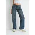 JBD - Low Rise Dark Tint Relaxed Straight Jeans