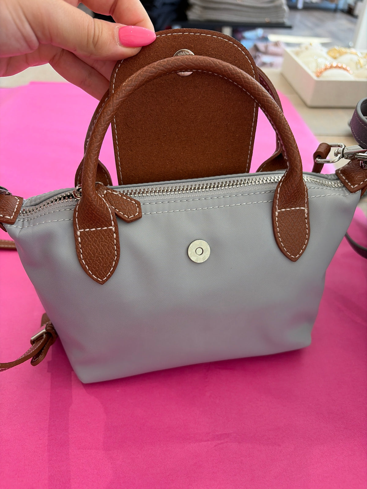 Inzi Nylon Mini Crossbody