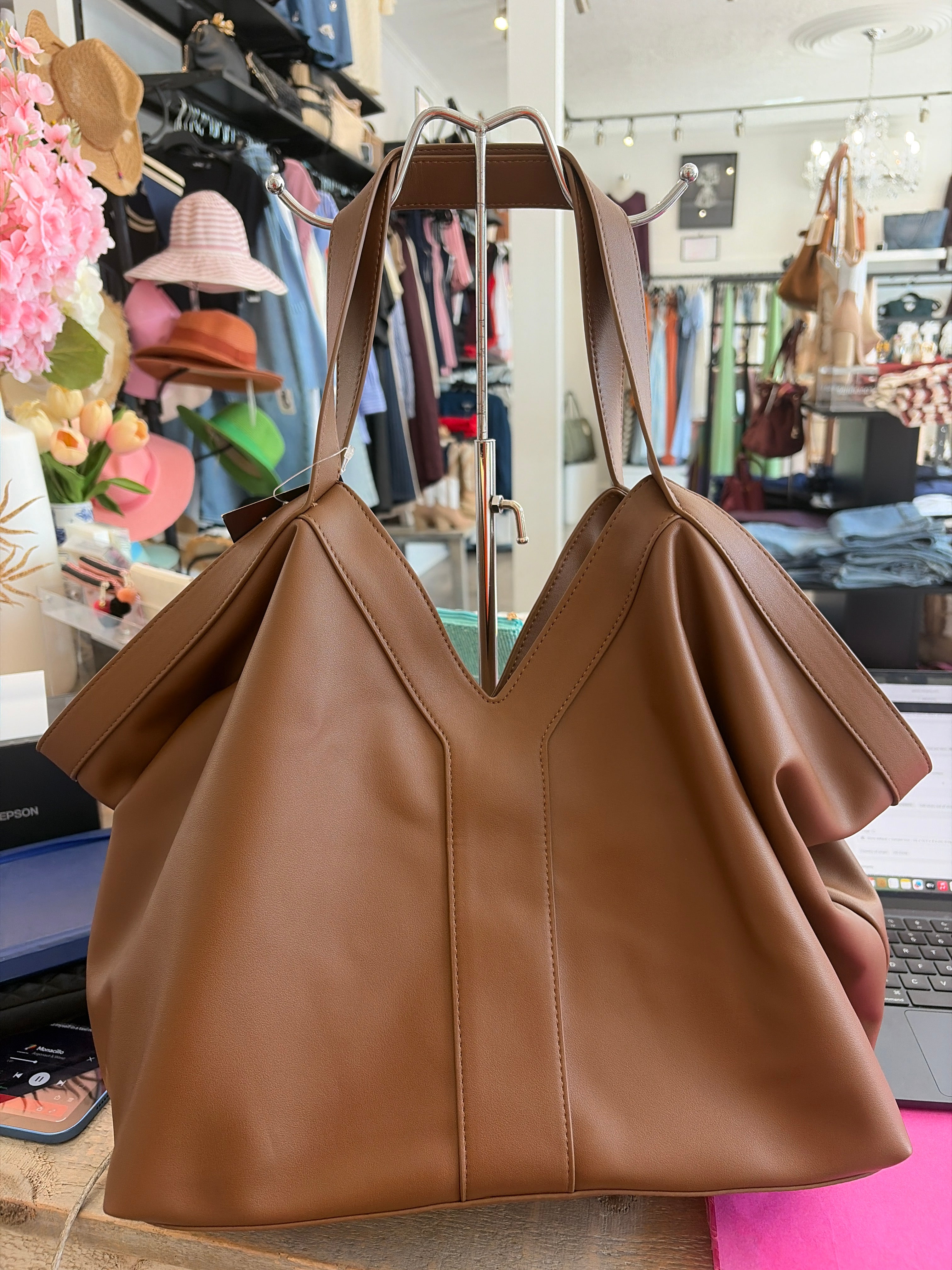 Inzi Handbag Mocha