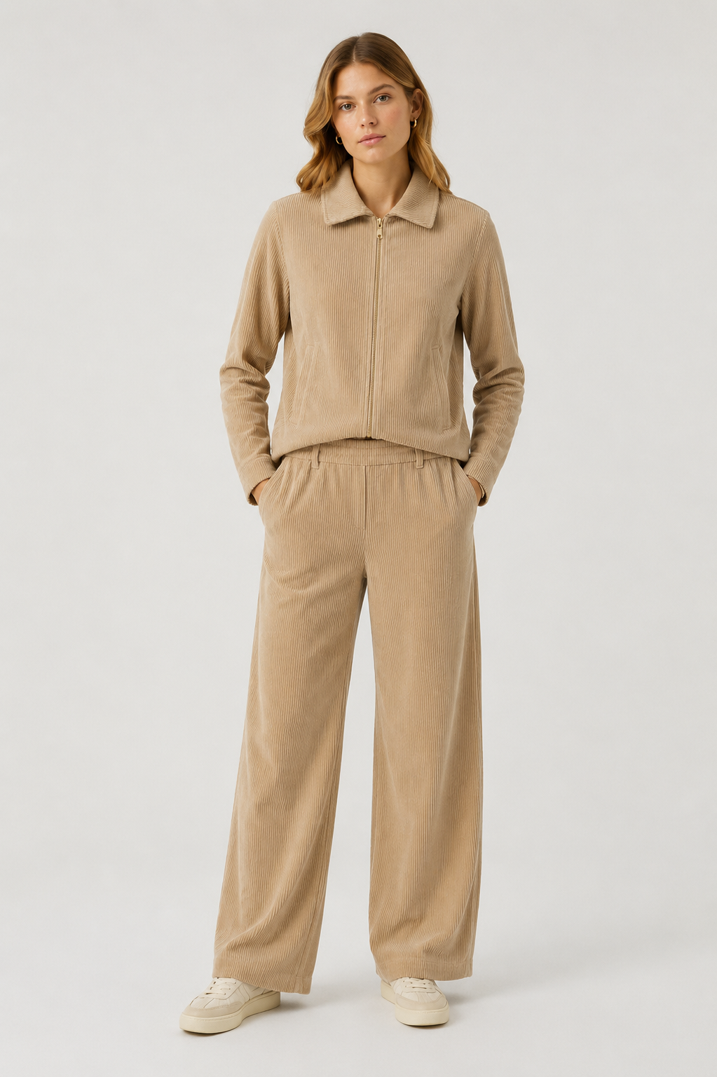Garcia Ladies Pants Camel