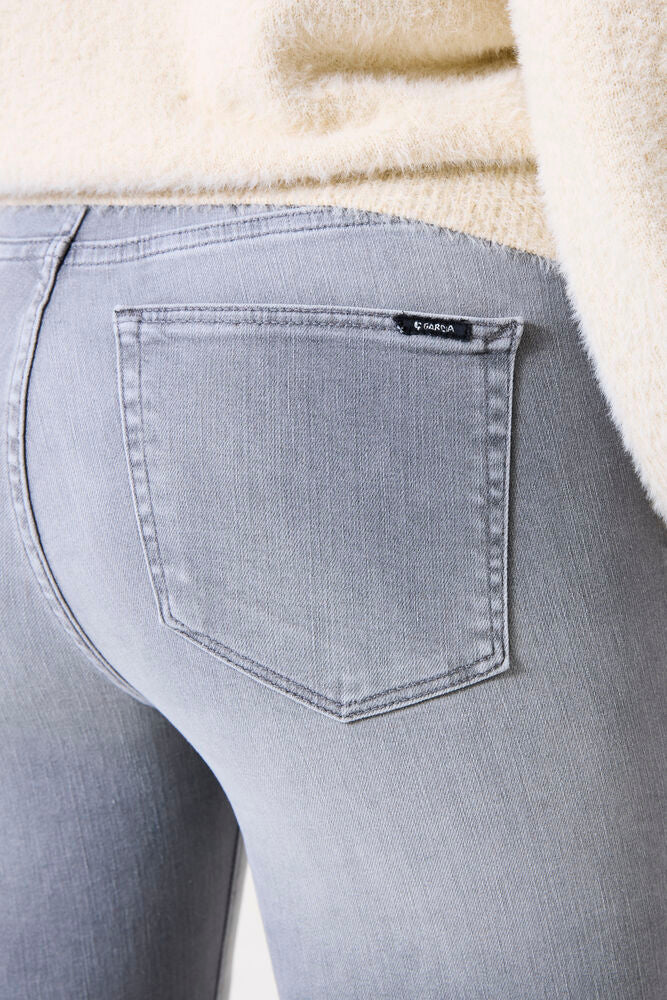 Garcia Celia Flair Jeans -  Light Grey Denim