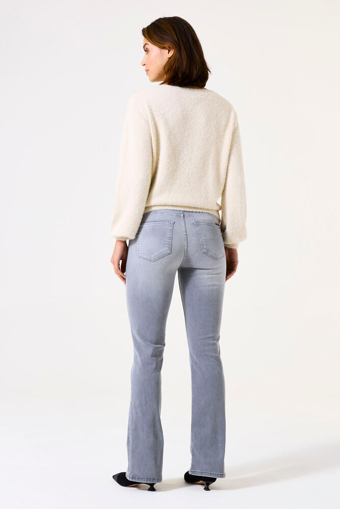 Garcia Celia Flair Jeans -  Light Grey Denim