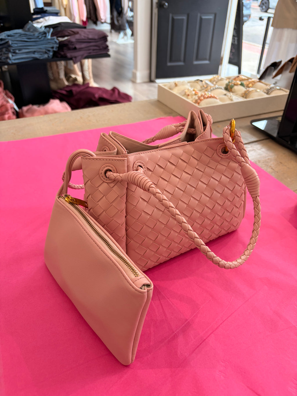 Inzi Handbag Pink