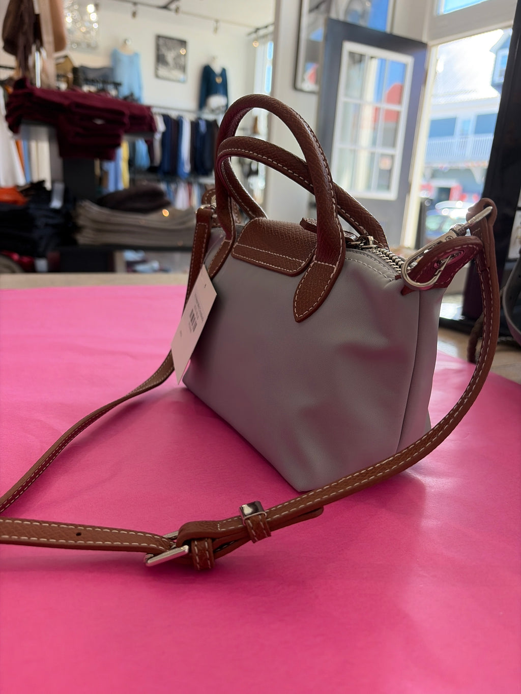 Inzi Nylon Mini Crossbody