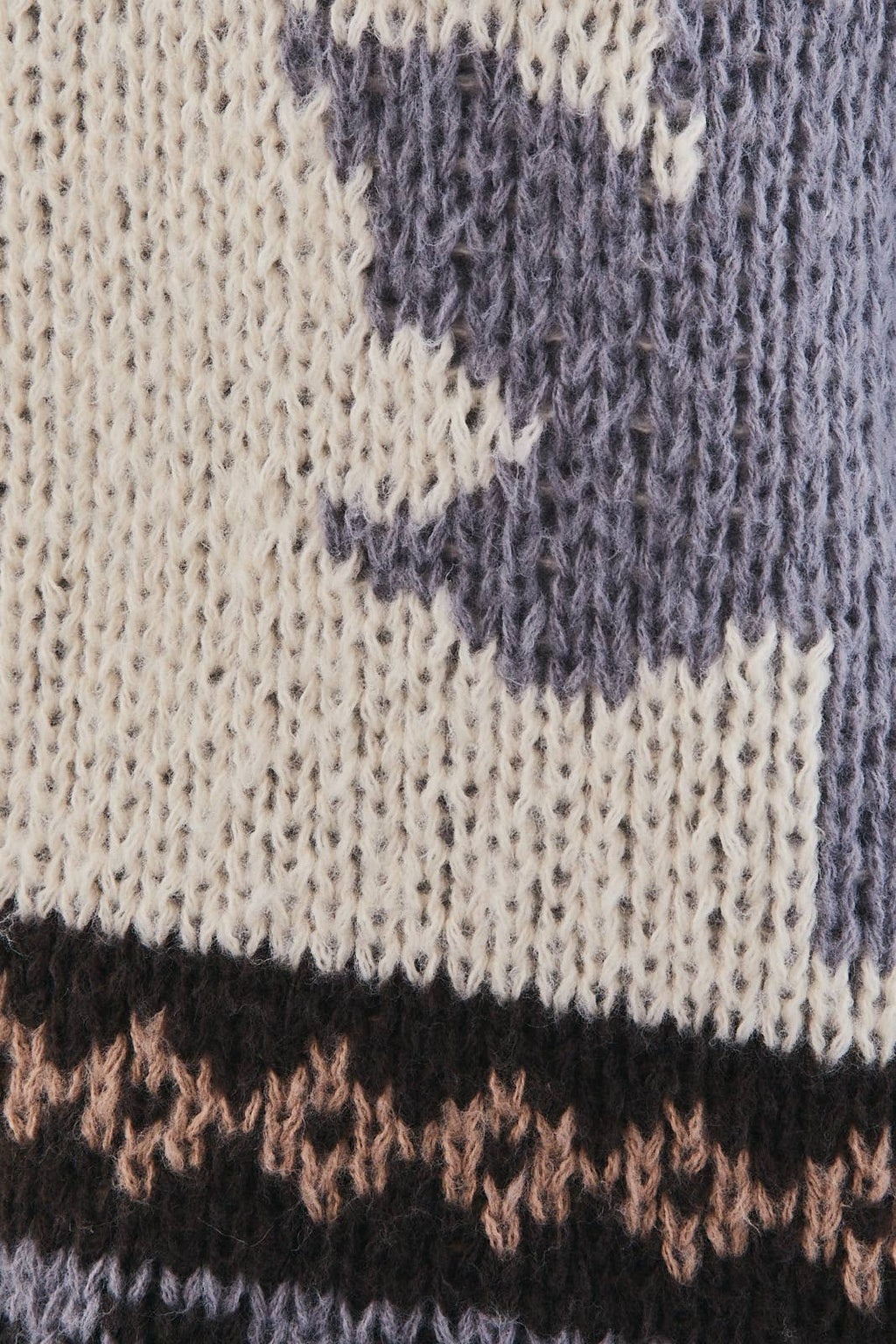 Le Lis - LEAVES WITH PATTERN SWEATER JACKET