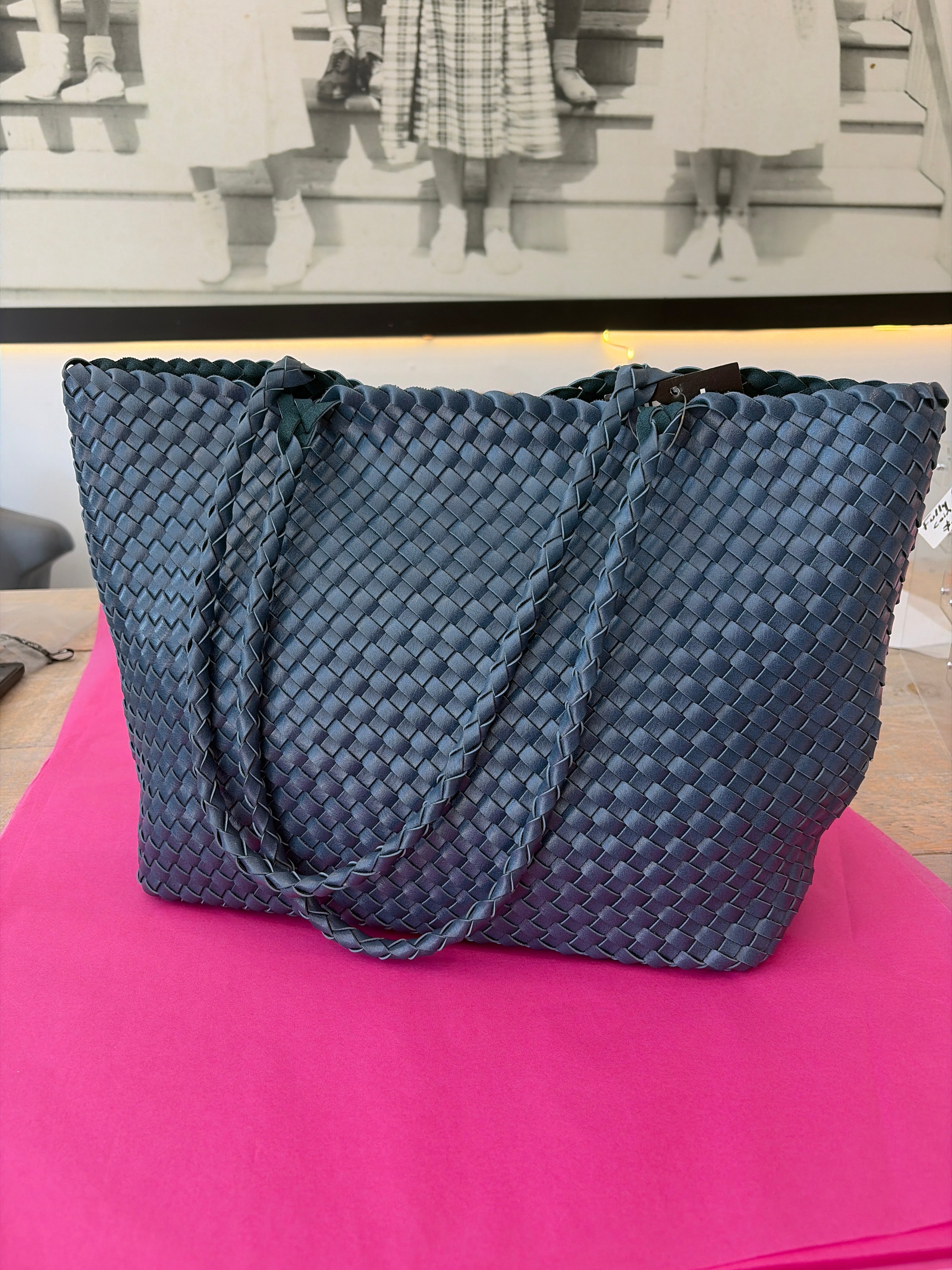 INZI BLUE TOTE