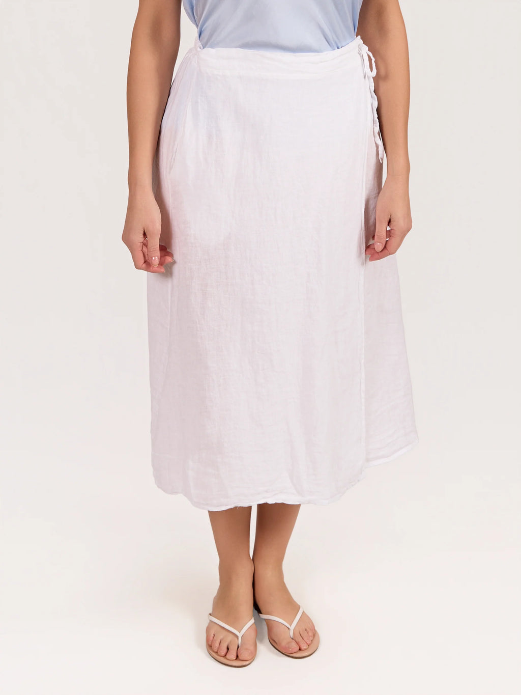 Angela Mara - Linen Maxi Skirt
