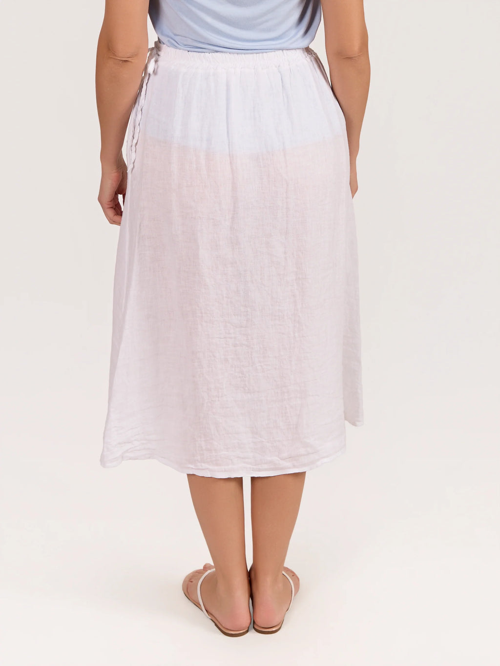 Angela Mara - Linen Maxi Skirt