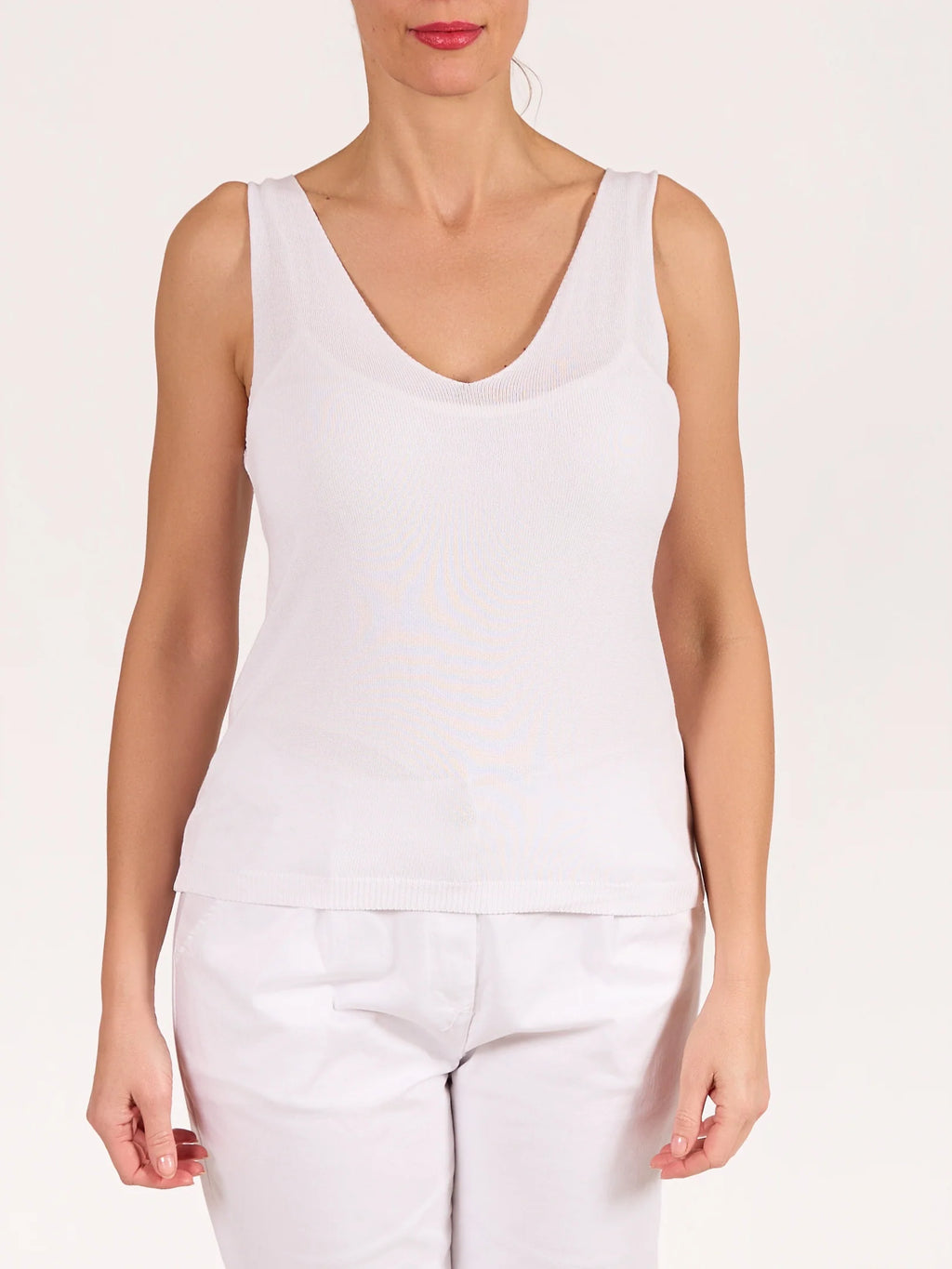 Angela Mara - V neck top
