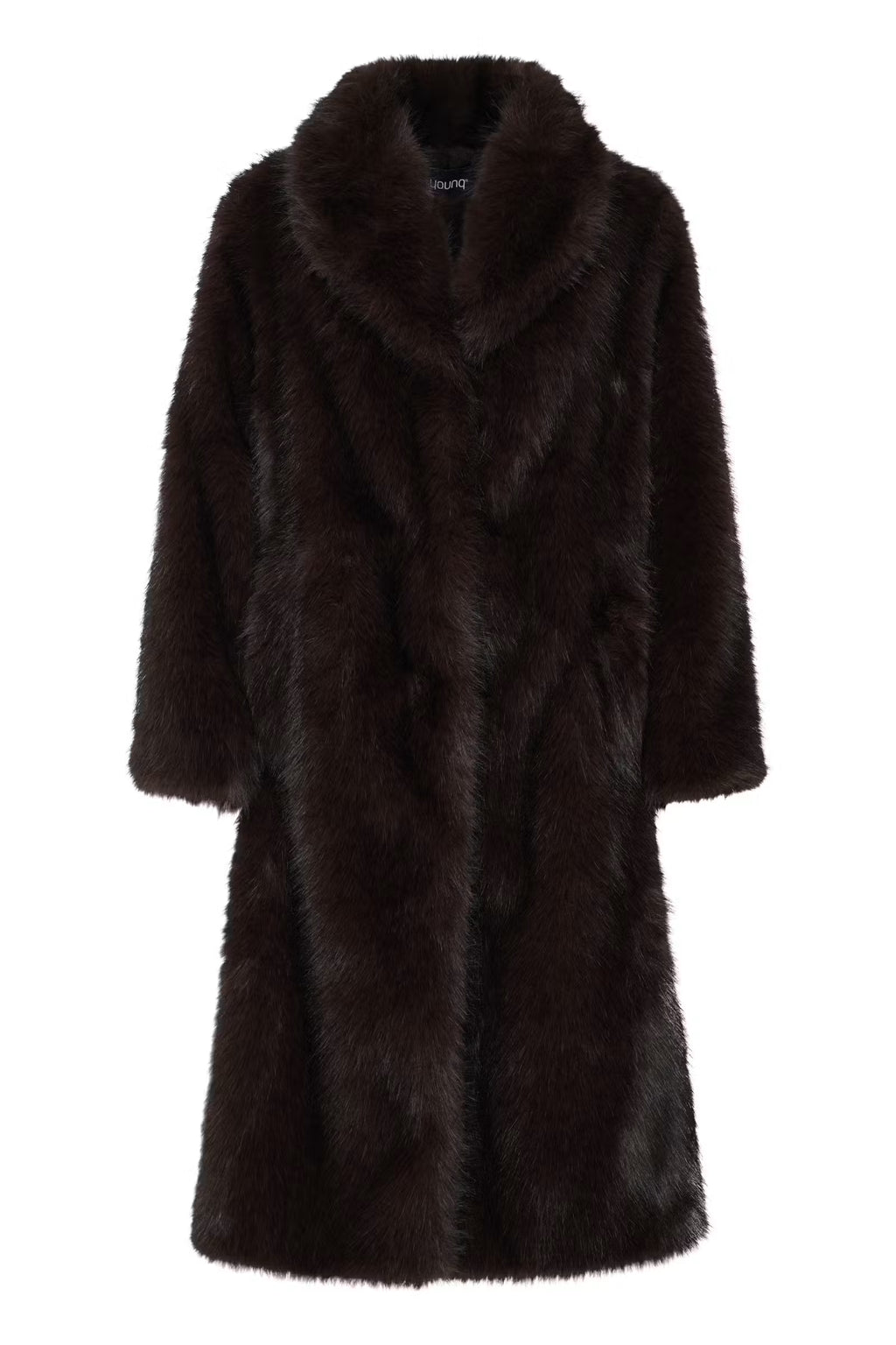 B. Young Faux Fur Chocolate Coat