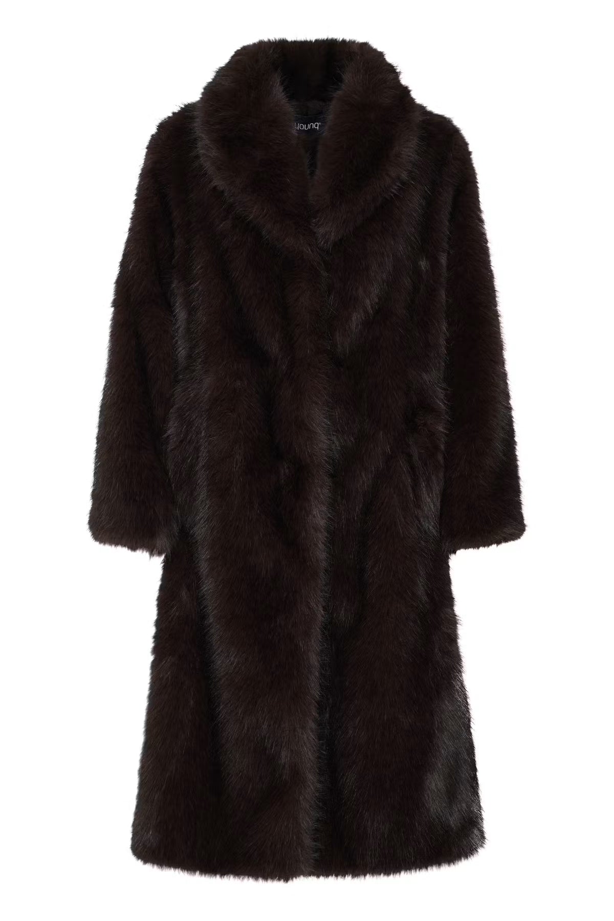 B. Young Faux Fur Chocolate Coat