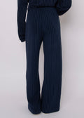 PHOEBE STRIPED SOFT KNIT PANTS