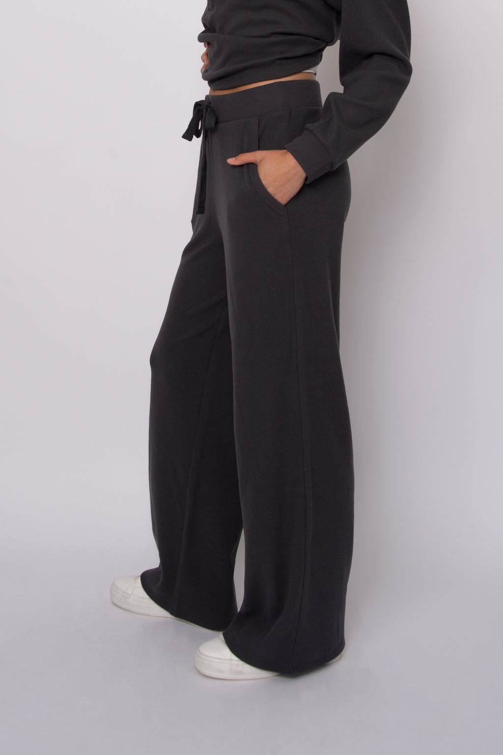 Philo Cozy Waffle Pants