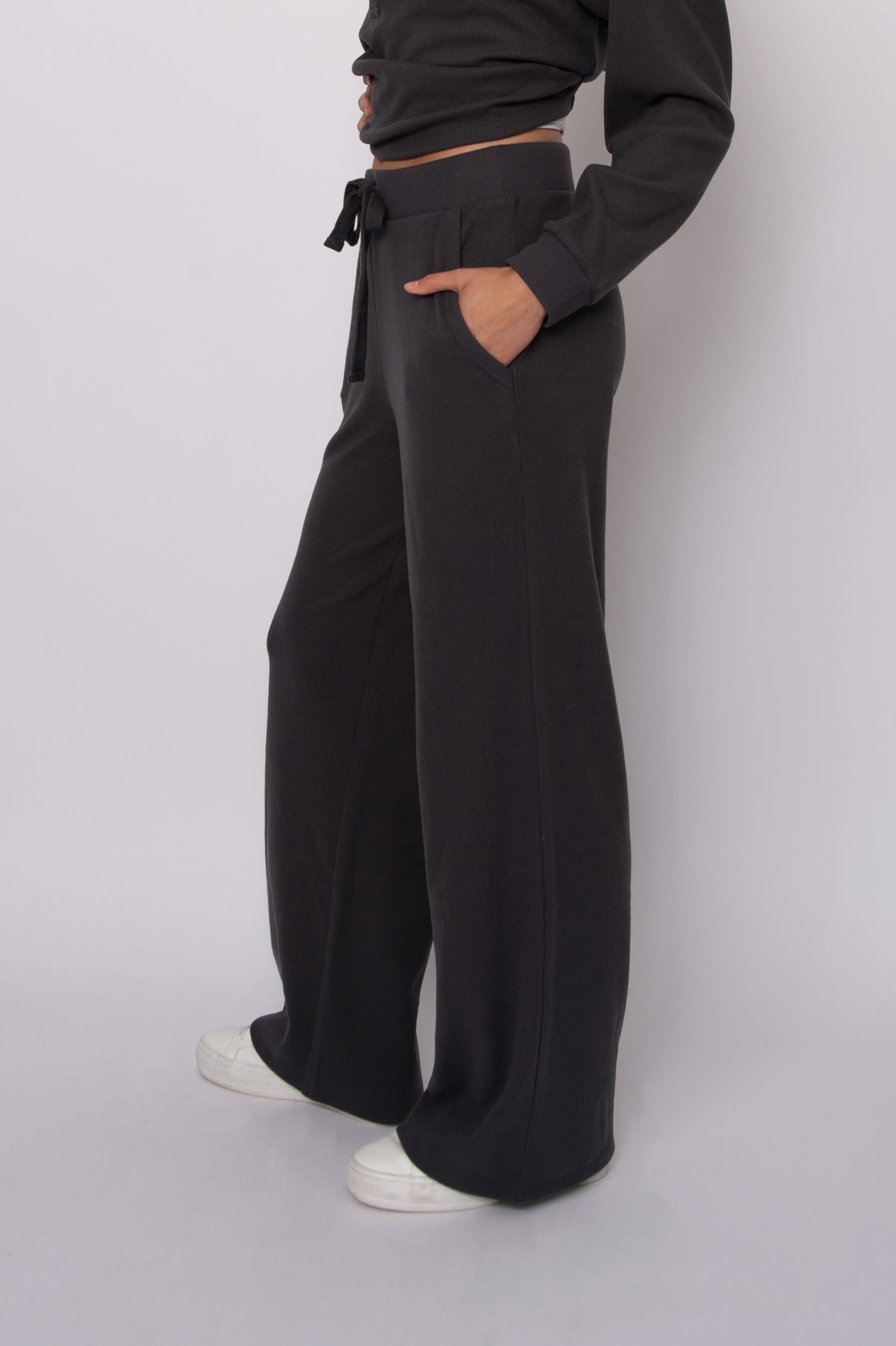 Philo Cozy Waffle Pants