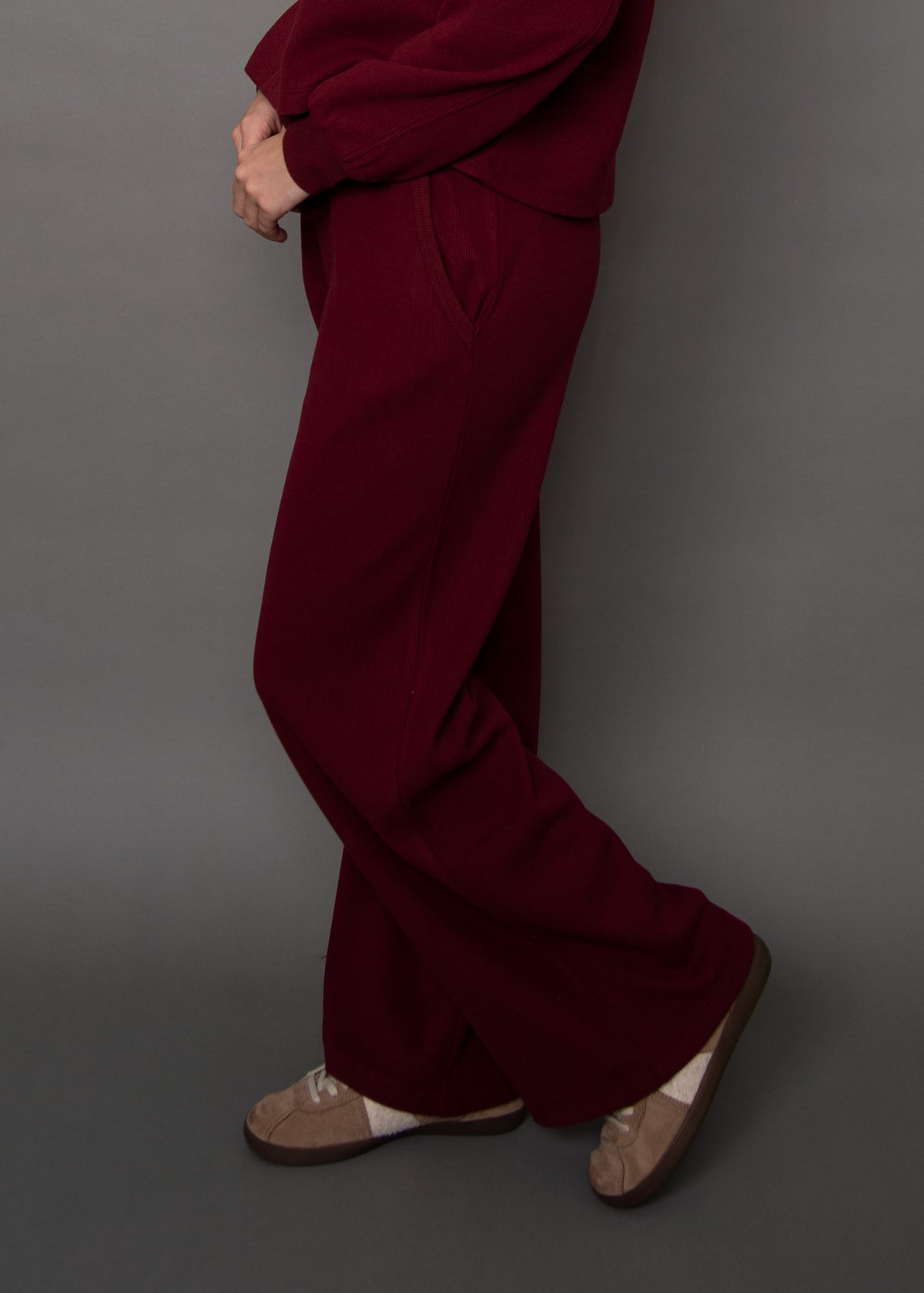 Philo Cozy Waffle Pants