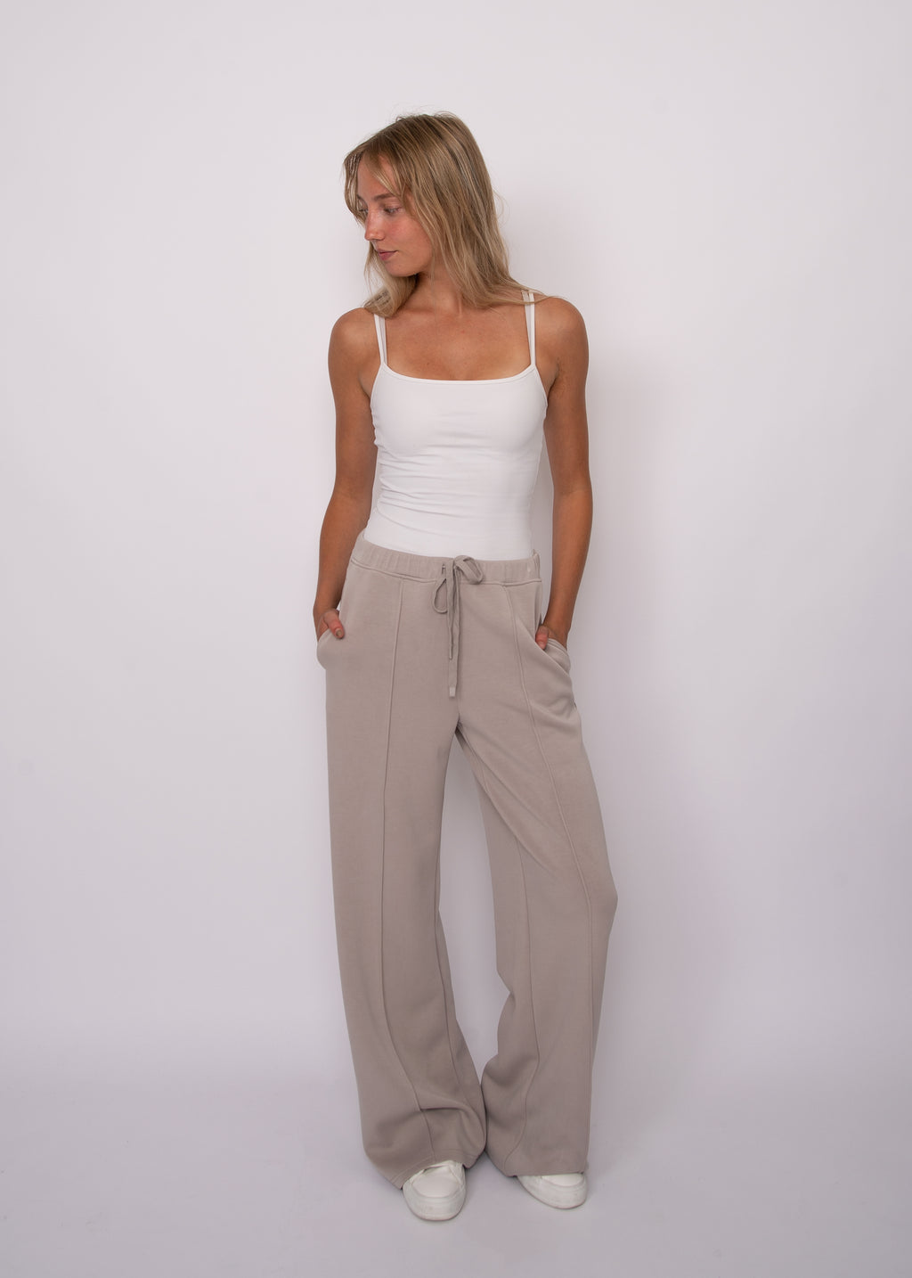 PRIDA SOFT KNIT DRAWSTRING PANTS