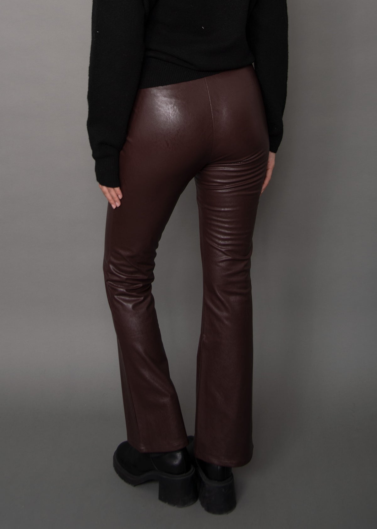 Fabiana Stretch Faux Leather Pants