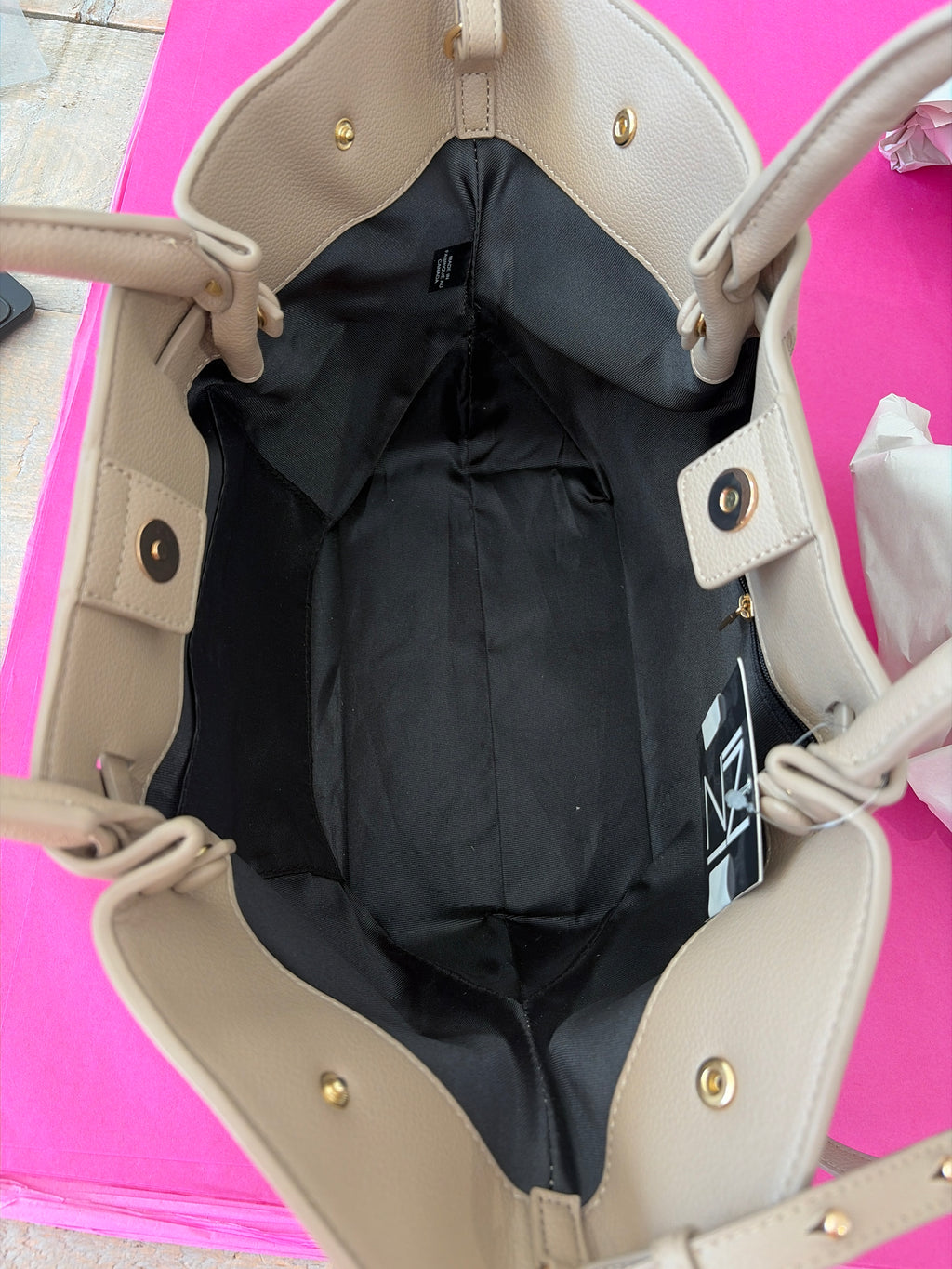 Inzi Handbag Sand
