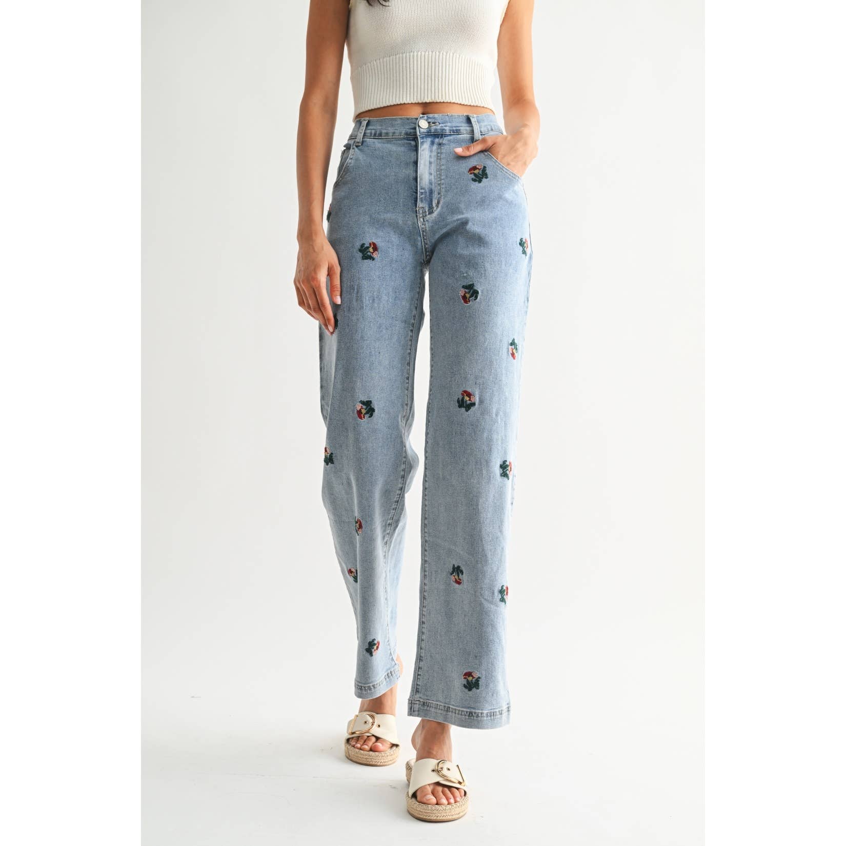 Camellia - DENIM JEANS MEDIUM WASH