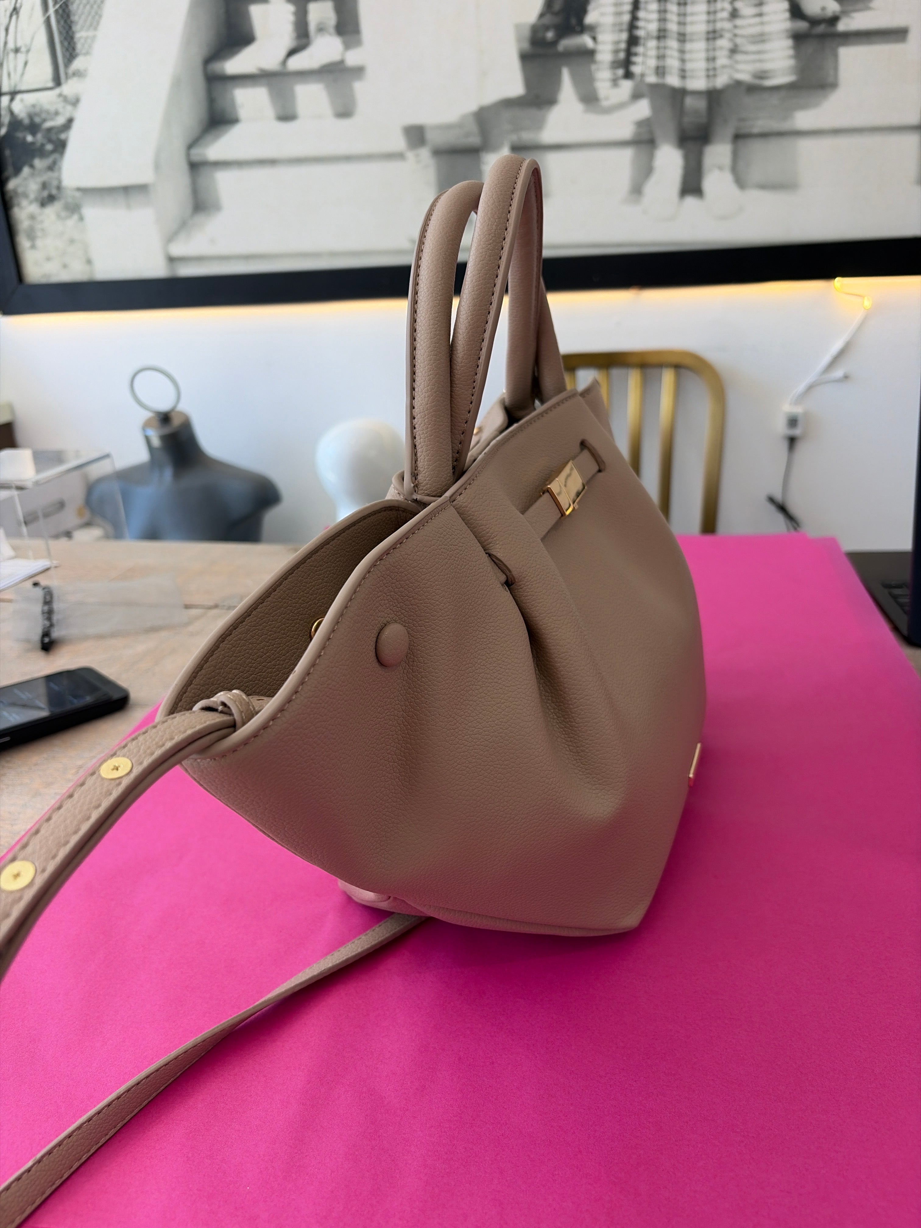 Inzi Handbag Sand