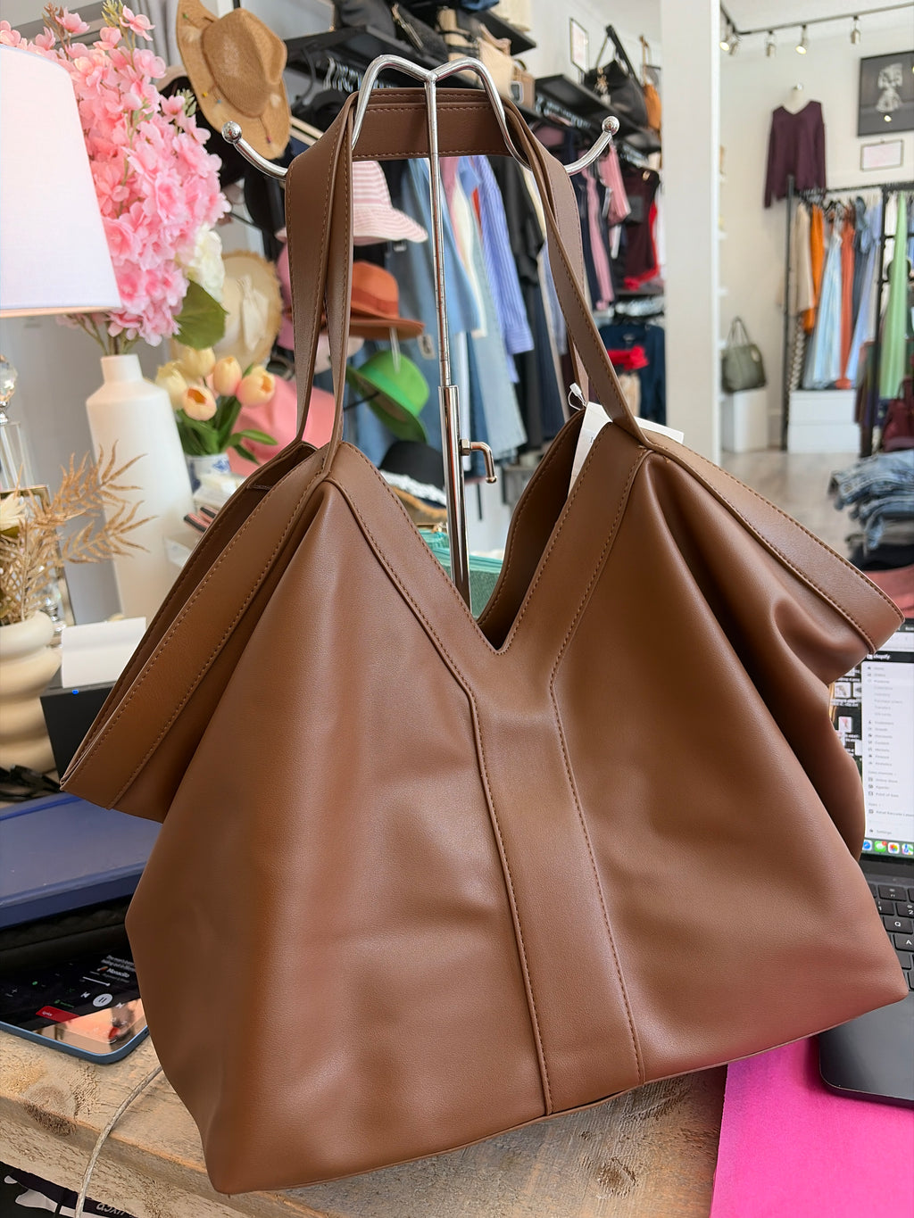 Inzi Handbag Mocha