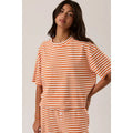 Short Sleeve Stripe Top