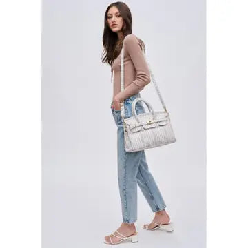 URBAN EXP - Dixie Satchel - BLUE MULT