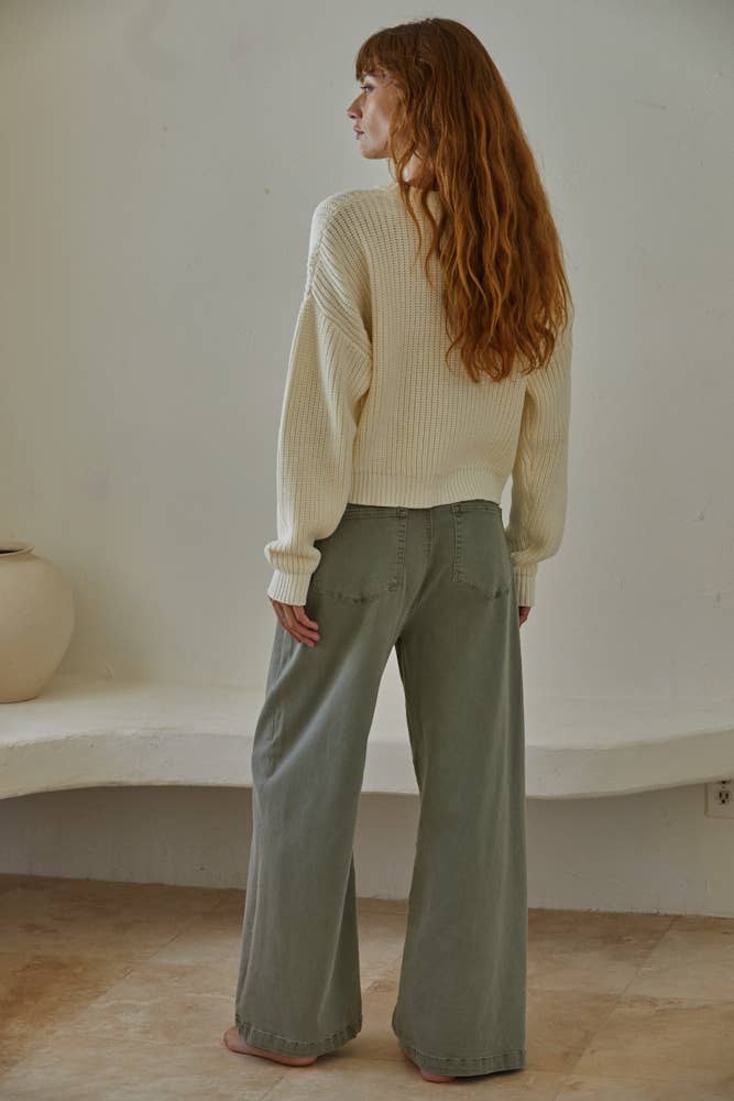 Pullover Top: Ivory