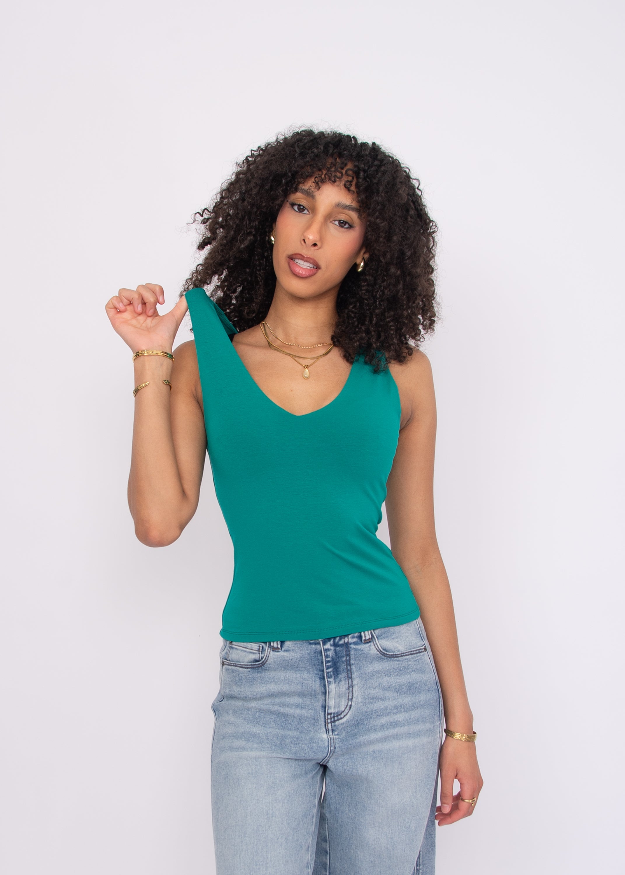Second Skin - Valentina Cotton Tank