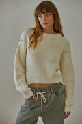 Pullover Top: Ivory