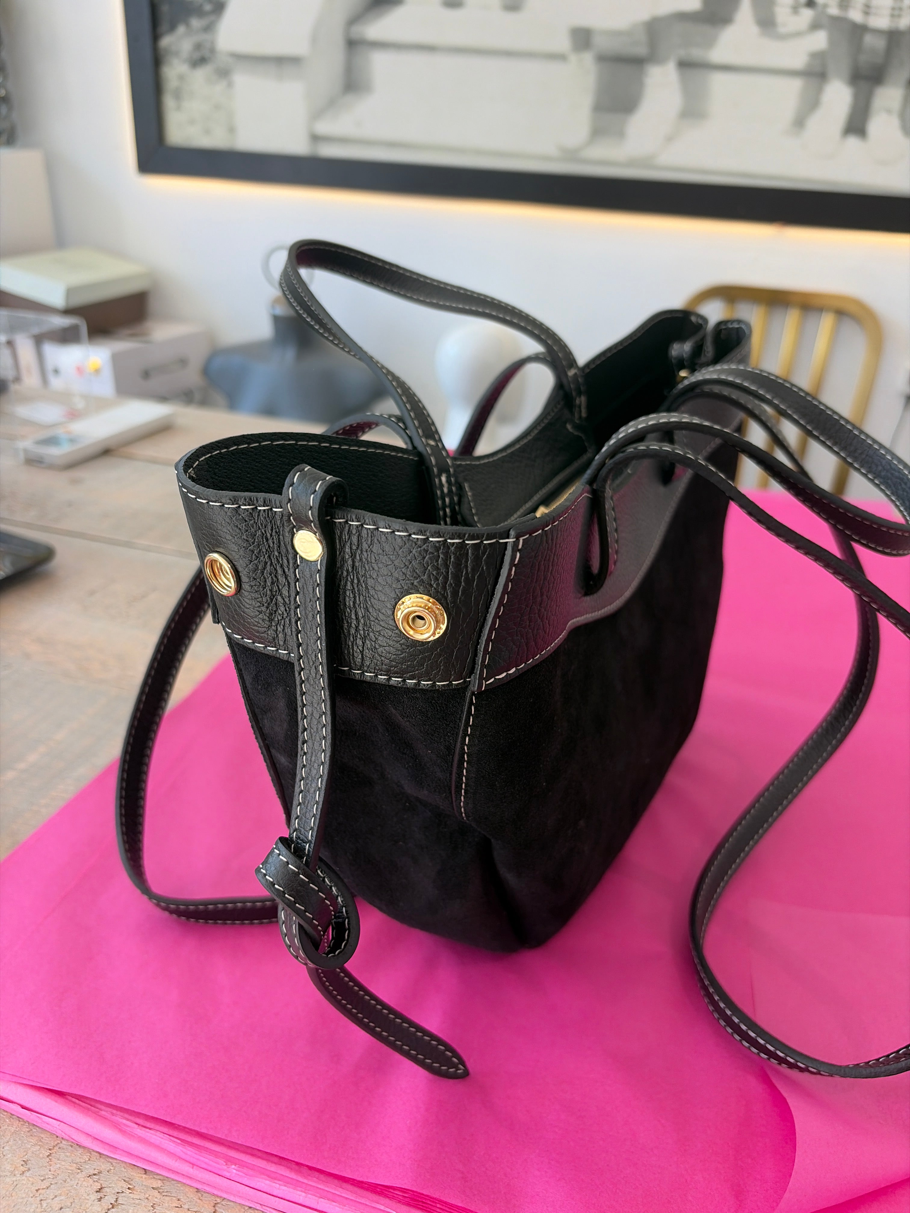 Daphne Suede Black