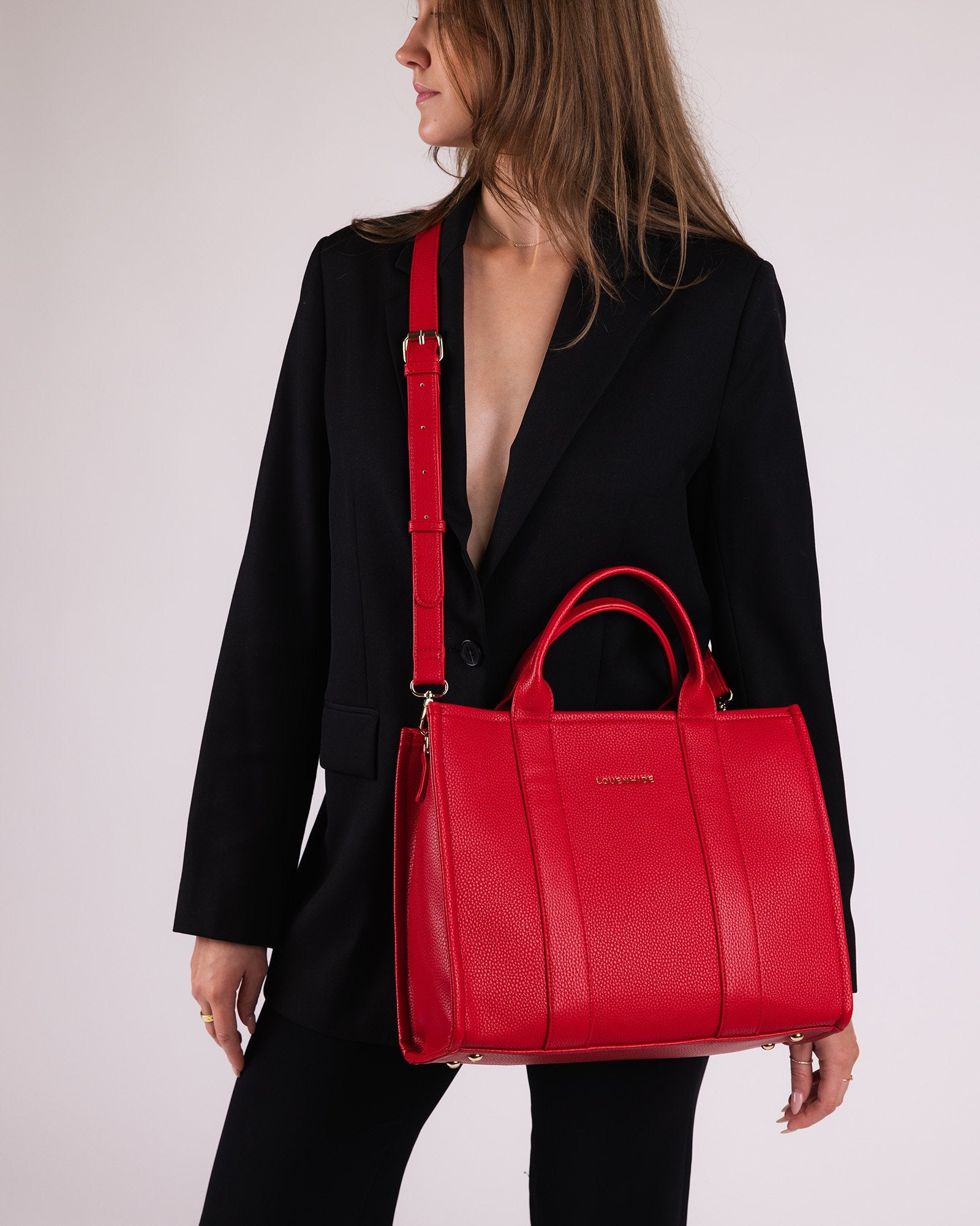 Louenhide - Manhattan Tote Bag - Red