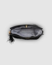 Fern Raffia Clutch
