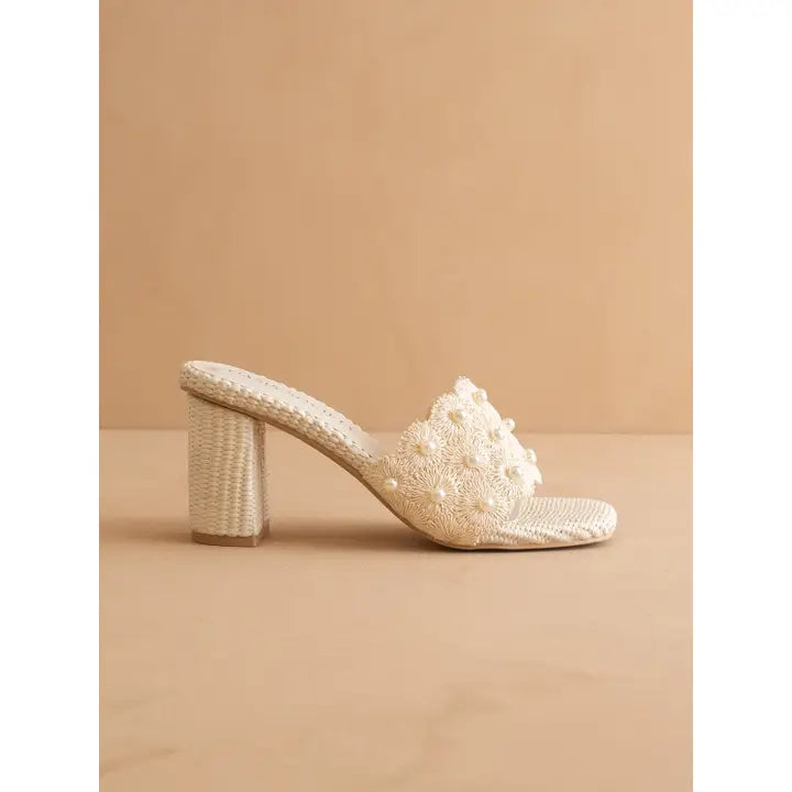 The Holland | Ivory Pearl Raffia Block