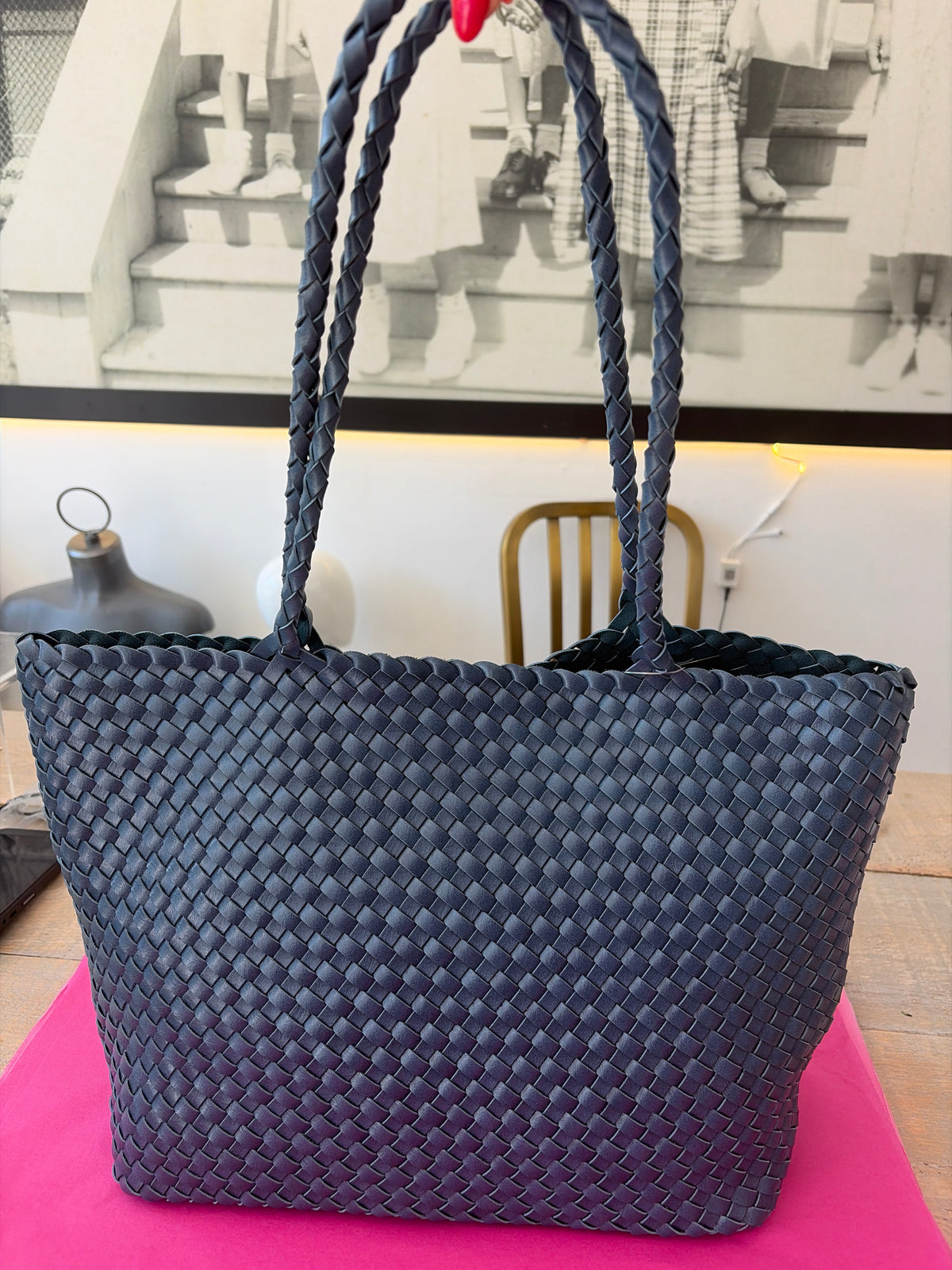 INZI BLUE TOTE