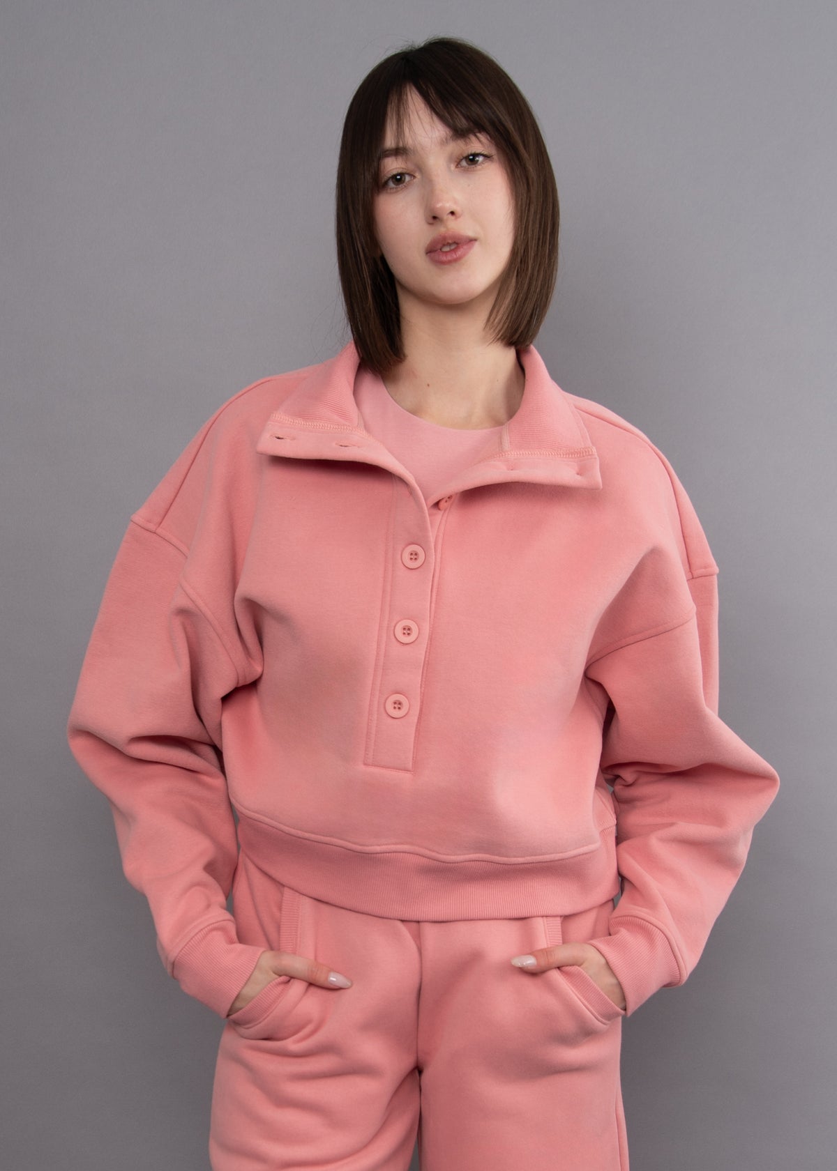 Malta Fleece Mock Neck Sweater