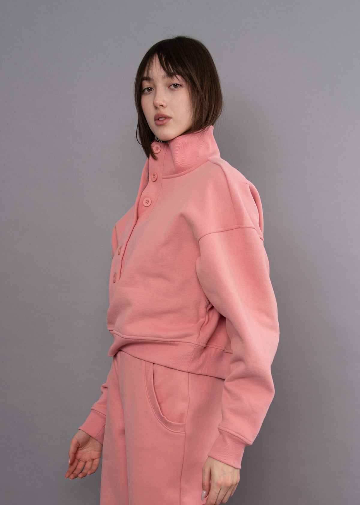 Malta Fleece Mock Neck Sweater