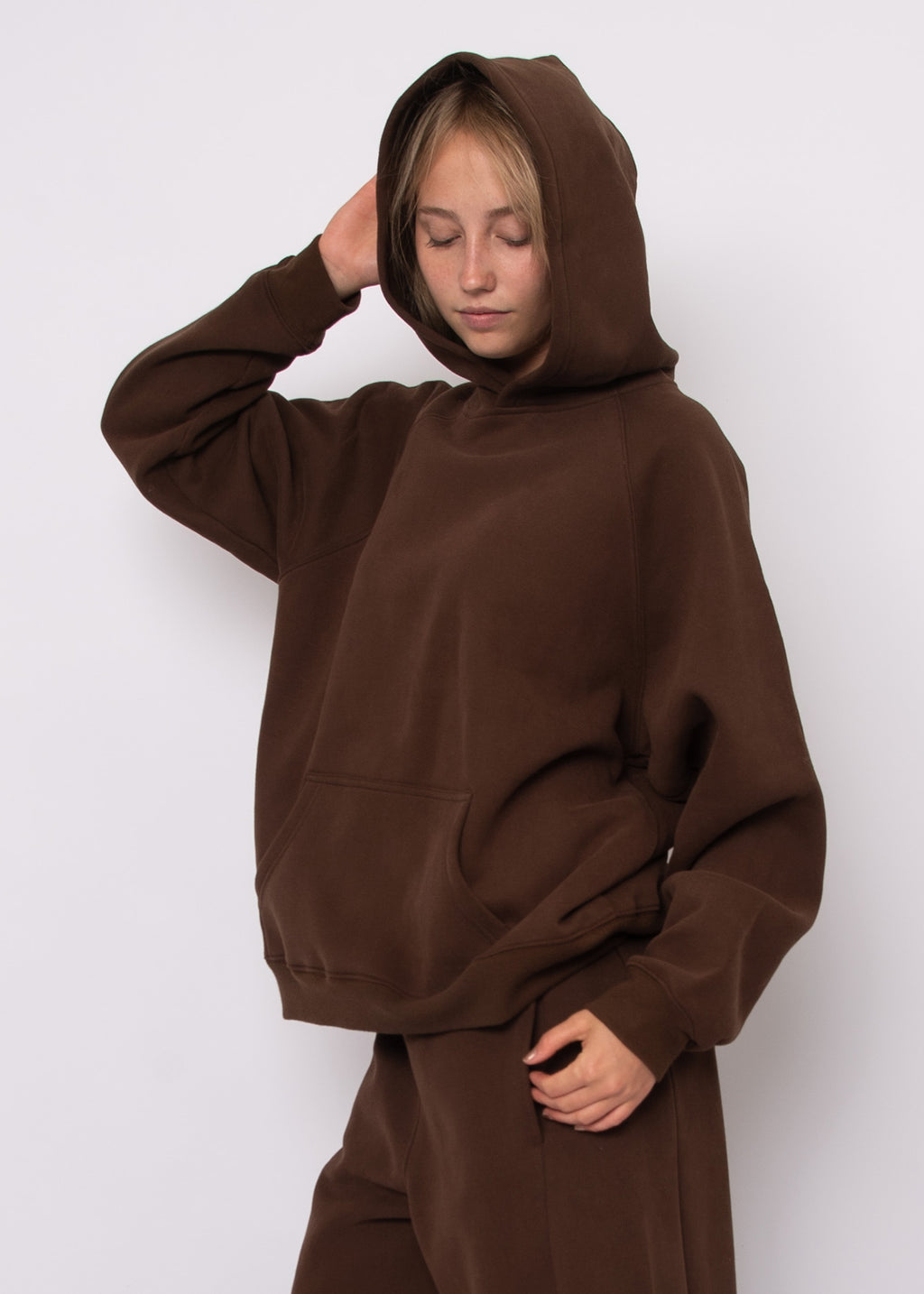 Hilla Fleece Raglan Long Sleeve
