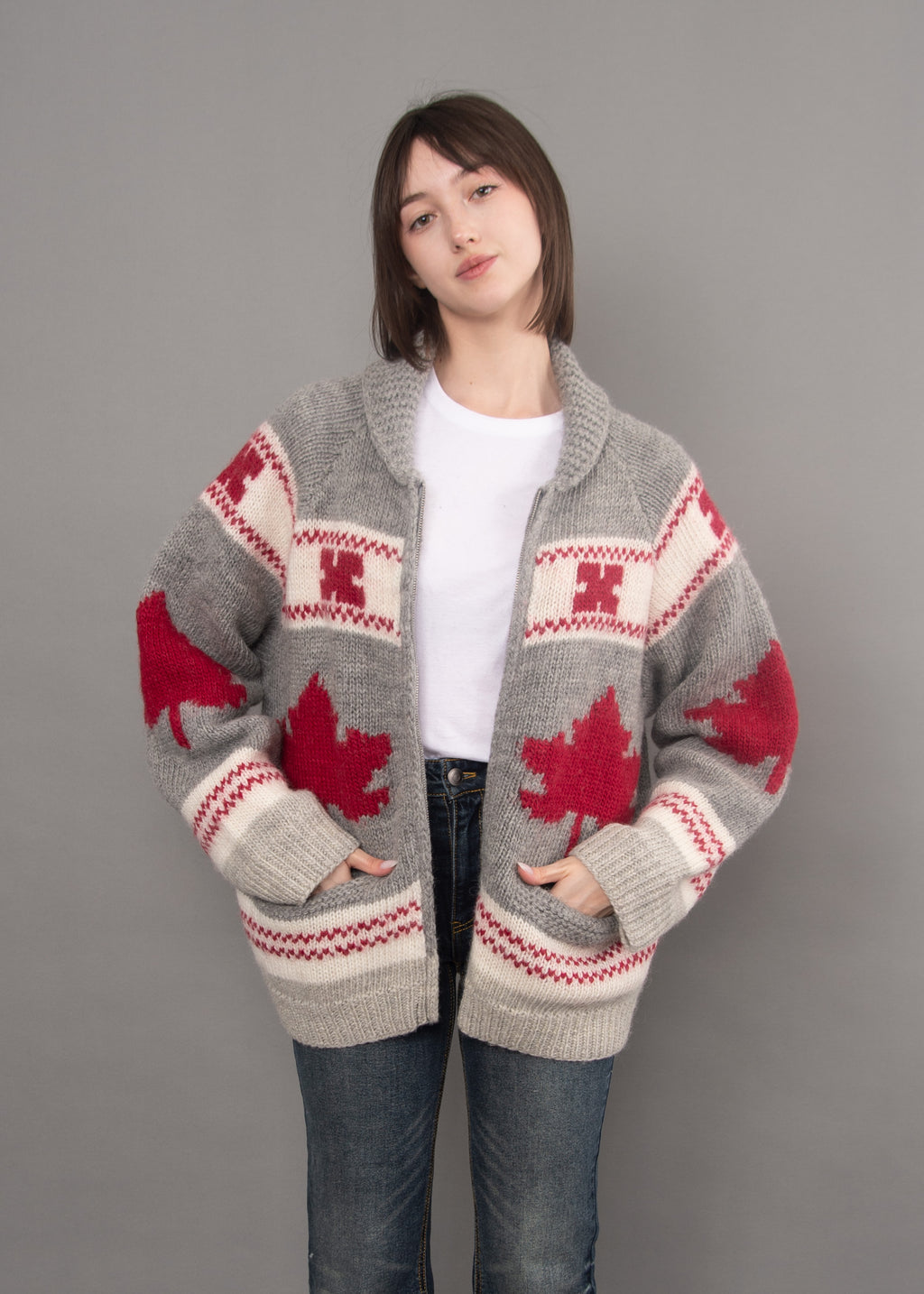 Daria Raglan Sleeve - Grey