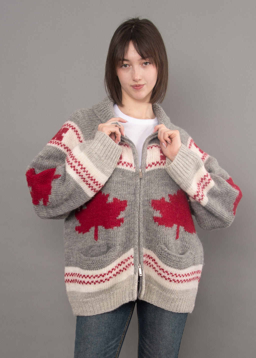 Daria Raglan Sleeve - Grey