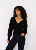 Othella Long Sleeve Wrap - Black