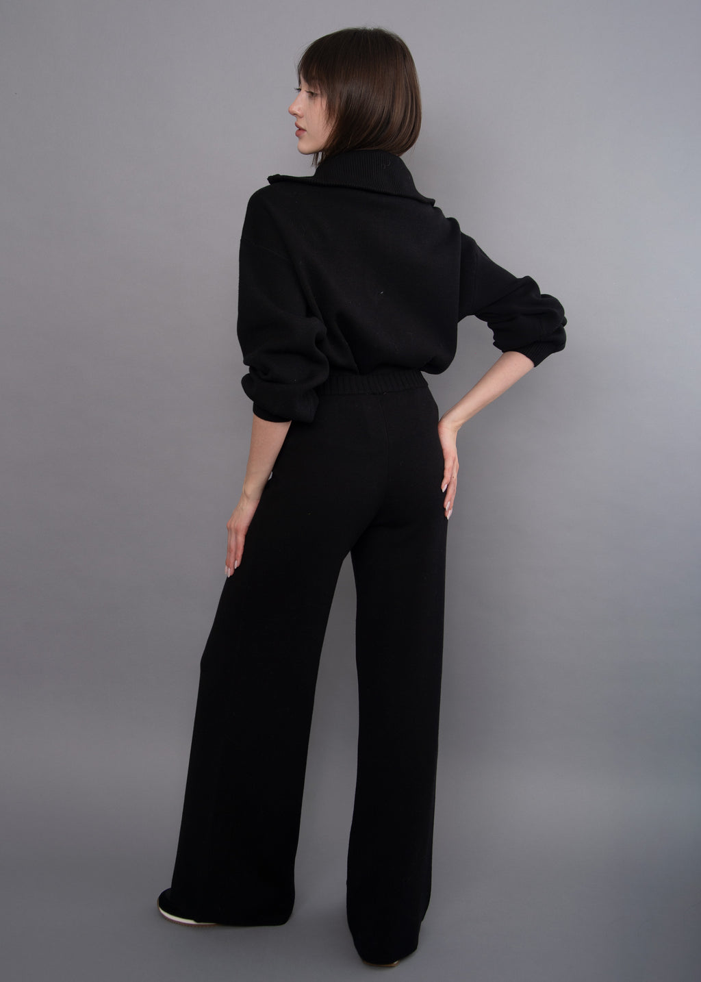 Patty Long Sleeve Sailor - Black