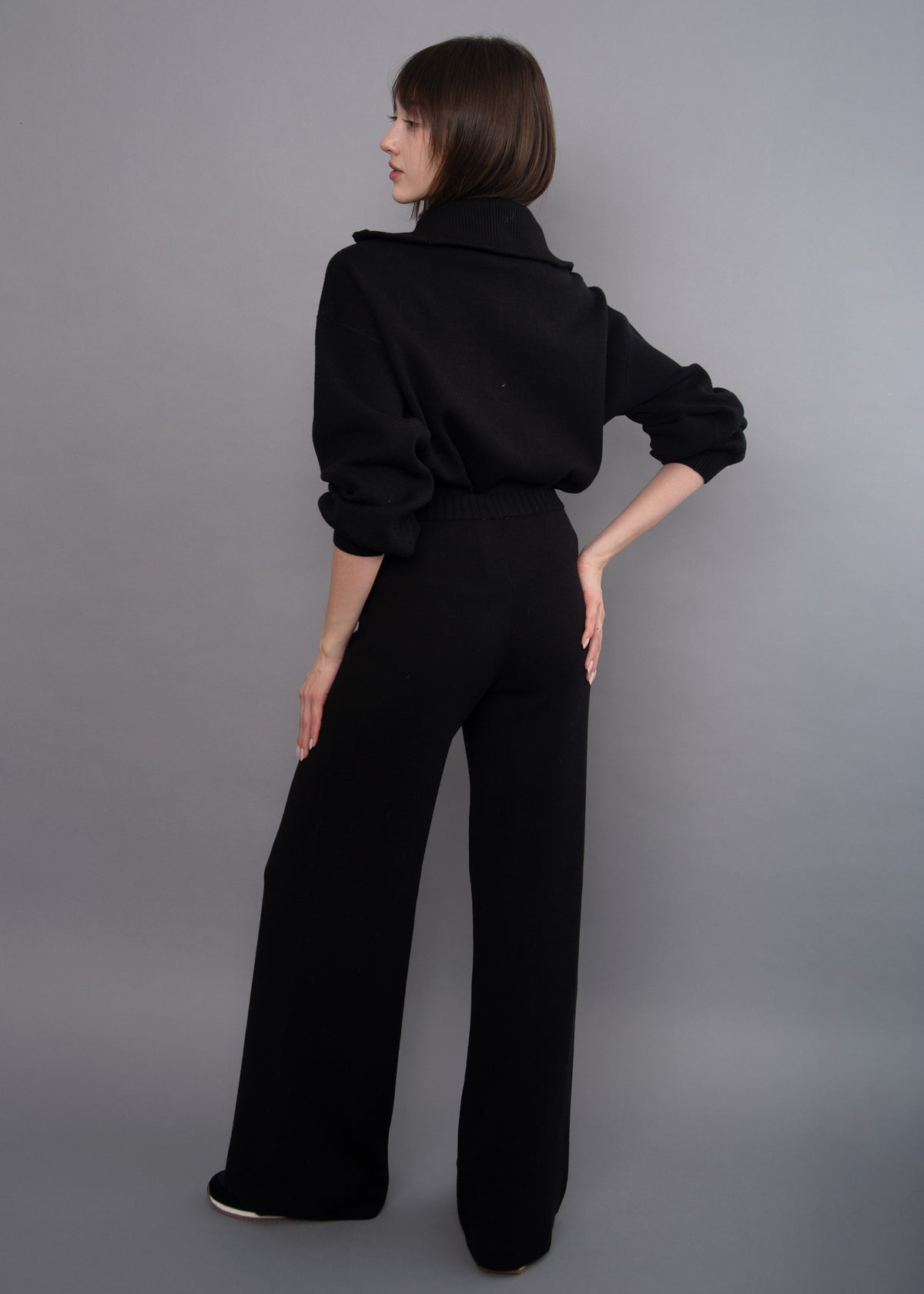 Patty Long Sleeve Sailor - Black