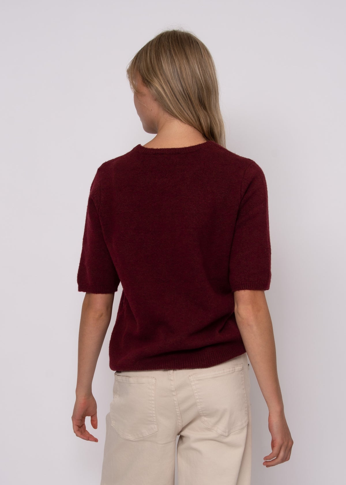 Margie Elbow Sleeve Crew