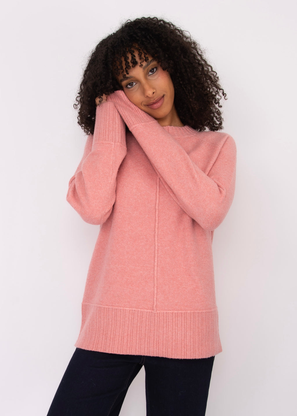 Ariadne Long Sleeve Raglan - Pink