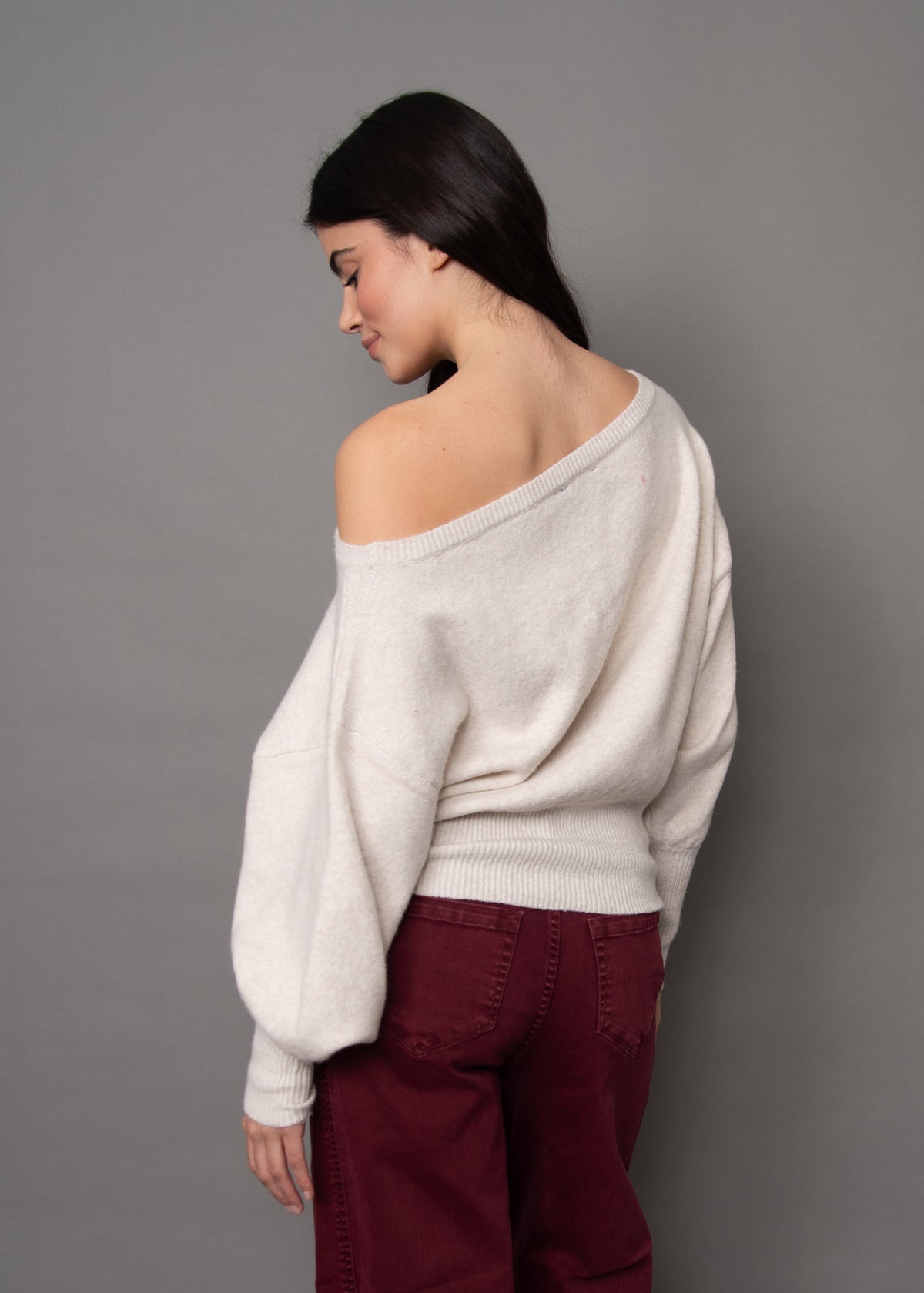Nilamani Long Sleeve Off The Shoulder