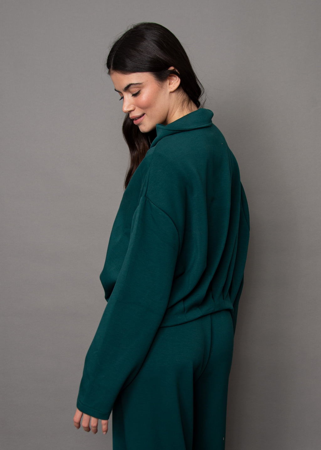 MIDORA SIGNATURE SOFT KNIT ZIP UP