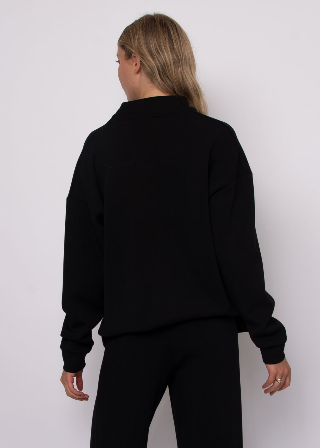FREIZA SOFT KNIT FUNNEL NECK PULLOVER