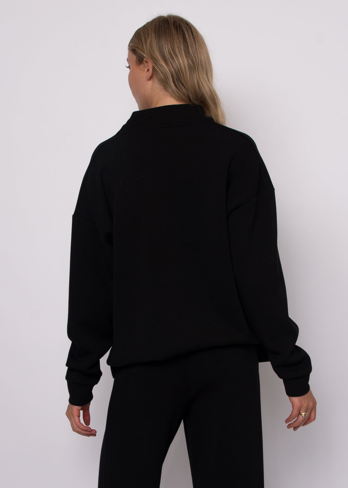 FREIZA SOFT KNIT FUNNEL NECK PULLOVER