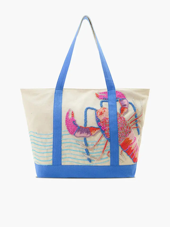 Rock Lobster Coastal Artisan Boat Tote
